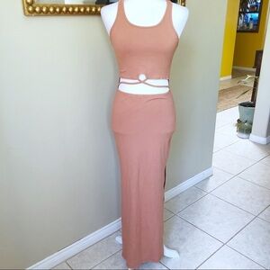 Burnt Orange Hello Molly Up Early Maxi Dress
